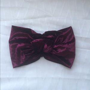 Velour Knot headband